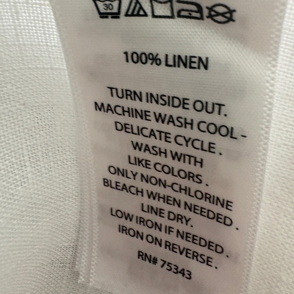 Jones New York Women's White Jean Jacket - Picture 7 of 7